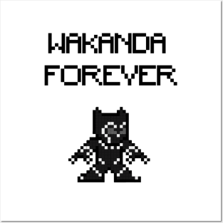 Wakanda Forever Posters and Art